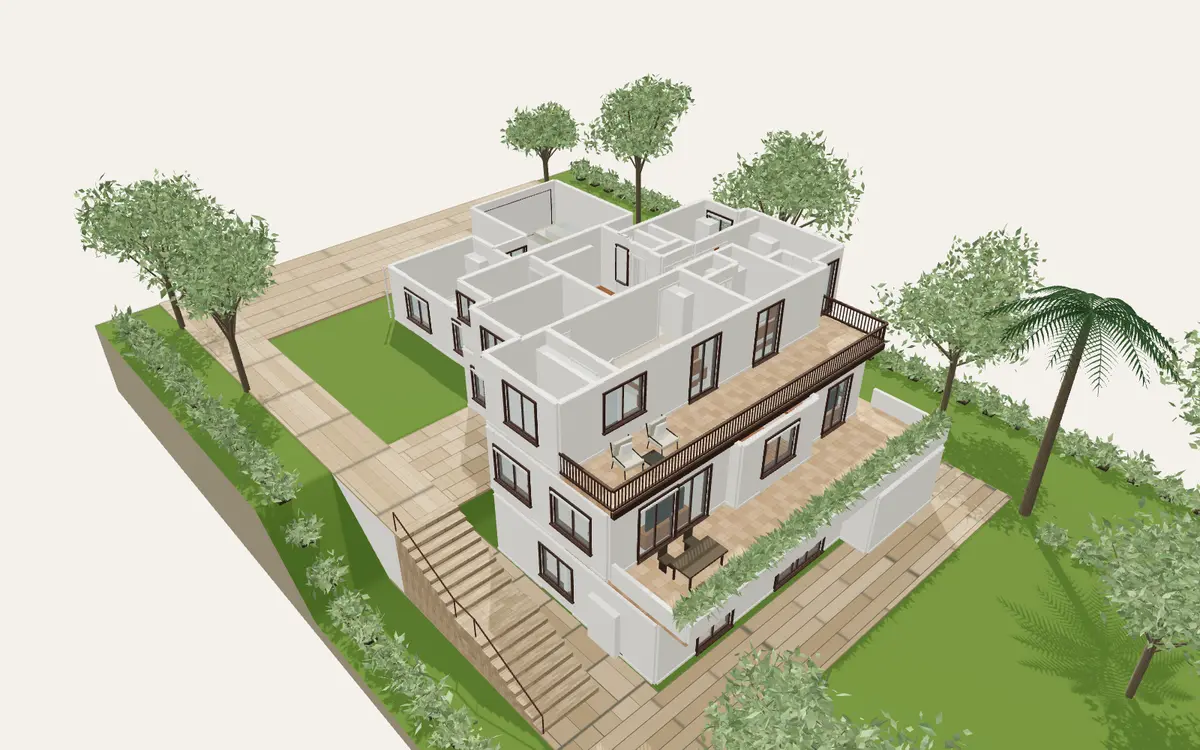 3D cut-away view of 60 Parkinson Avenue